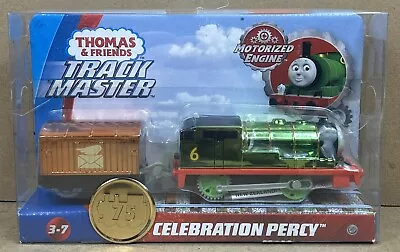 Celebration Percy - Thomas & Friends Trackmaster Motorised Railway Trains • $34.99
