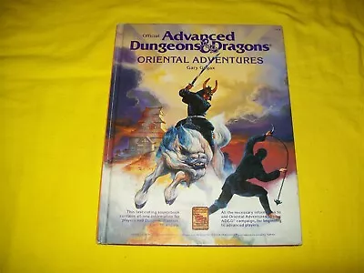 Oriental Adventures Dungeons & Dragons Tsr 2018 - 5 Hc Hardback Good Spine • $79.95