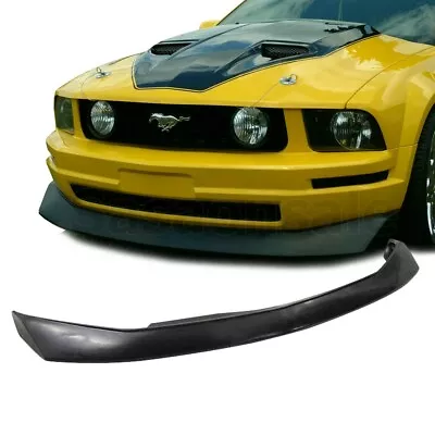 [SASA] Fit For 05-09 Ford Mustang V6 Bumper Only Boss Style PU Front Lip Spoiler • $91