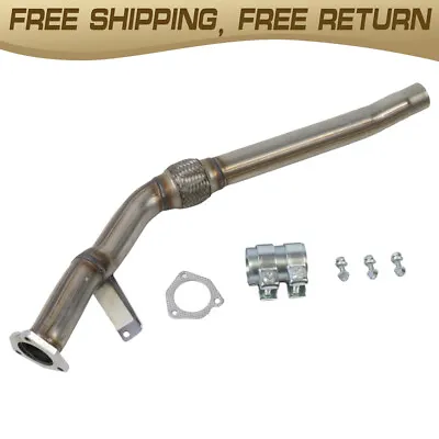Exhaust Front Flex Pipe Fits: 2005-2009 Audi A4 2.0L 2WD Automatic Transmission • $67.99