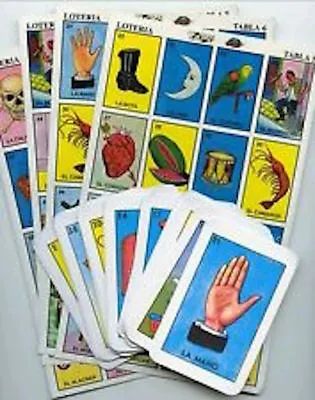 Loteria Original Don Clemente 10 Playing Boards 54 Cards Mexico Bingo Game Party • $4.95