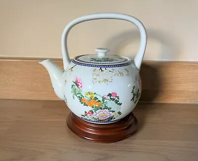 Franklin Porcelain Japanese Limited Edition Teapot - 1983. Excellent Condition. • £25