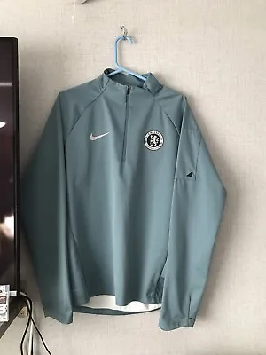 £69.99 • Buy Chelsea Football Shirt 2018 Soccer Jersey 2019 Shield Player Issue Jacket Zip