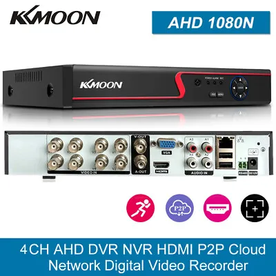 KKMOON 4/8/16CH 1080P 5in1 DVR Video Recorder For Security Camera System O4E7 • $43.98