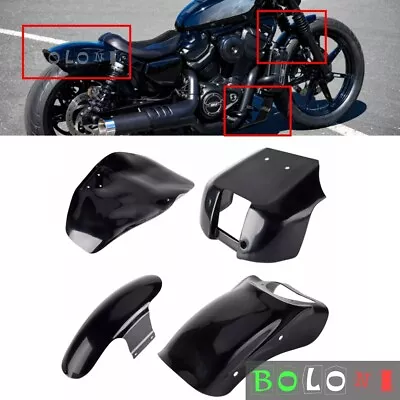 $516.25 • Buy Fender Mudguard Seat Plate Chin Fairing Set For Harley Nightster 975 RH975 22-23