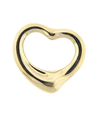  Tiffany & Co. Elsa Peretti Open Heart Charm 18K Yellow Gold • $775