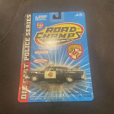 Road Champs - Police Series - Maryland State Police - Vintage Ford 57 Fairlane • $20