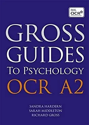 Gross Guides To Psychology : OCR A2 Paperback • £4.03