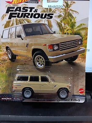 Hot Wheels Premium Toyota Land Cruiser FJ60 • $12.50