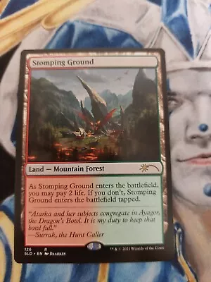 Stomping Ground MTG Secret Lair Rare Land Near-Mint To Mint X1 • $13.49