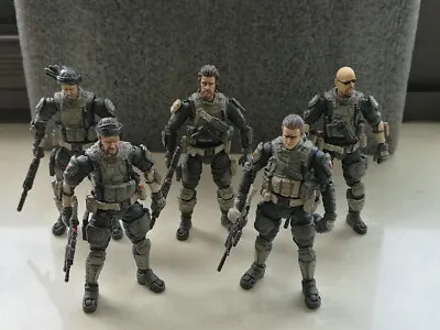 Joytoy Old Man OLD FELLOWS 1/24 Scale Squad Set Of 5 Figures Military Model Toys • $200