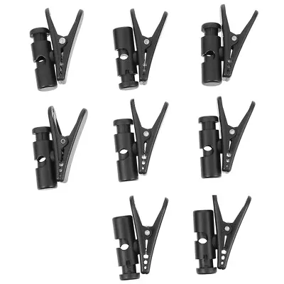  8 Pcs Headphone Cable Clip Corded Ear Plugs Clamps Earphone Accessories • £10.55