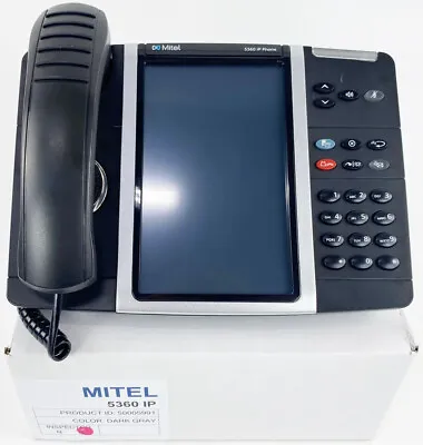 Mitel MiVoice 5360 IP Phone (50005991) - Refurbished - Bulk • $43.50