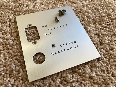 Akai X-1800SD Reel To Reel Speaker On/Off Headphone Plate • $14.99