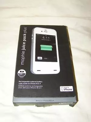Mophie Juice Pack PRO Battery Case W/holster IPhone 4s/4-Black 2500mAh NEW • $24.99