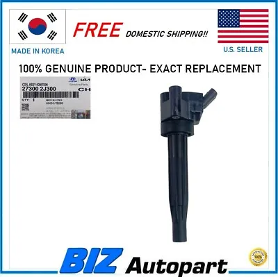 Genuine⭐ignition Coil For 2020-21 Sonata 2021-22 Elantra 2022 Kona # 27300-2j300 • $34.50