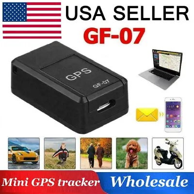 GF07 Mini Magnetic GPS Tracker Real-time Car Truck Vehicle Locator GSM GPRS Lot • $390