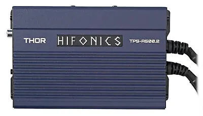 Hifonics TPS-A500.2 500w 2-Channel Marine Amplifier For Polaris RZR/ATV/UTV/Cart • $99.95