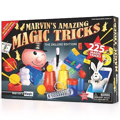 Marvin's Magic - 225 Amazing Magic Tricks For Children - Magic Kit - Magic Set • $34.99