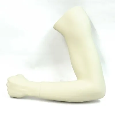 Mannequin Mens Bent Arm Detachable Hand Strong Fiberglas Film Stage Prop Art  • £30