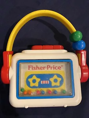 Vintage Fisher Price Pretend Play Cassette Player Makes Squeaky Sound • $9.88