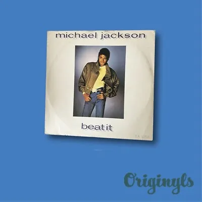 Michael Jackson Beat It Original 1982 Epic Records TA 3258 12  Vinyl Single • £4