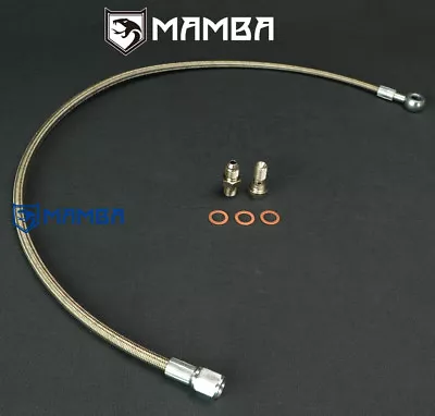 MAMBA MAZDA MIATA MX-5 B6-ZE W/ Greddy TD04HL-15G Turbo Oil Feed Line Kit • $59.45