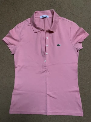 £20 • Buy Lacoste Polo Baby Pink Womens 34