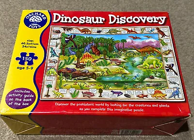 £6.99 • Buy Orchard Toys  Dinosaur Discovery  150 Piece Puzzle Complete Age 5-9