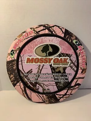 Mossy Oak Pink Camo MSW4407 Neoprene Steering Wheel Cover • $19.99