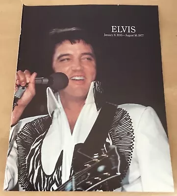 Elvis Memorial Print Ad 1977 Original Vintage 1970s Promo Poster Music Portrait • $9