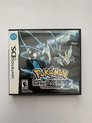 $17.30 • Buy Pokemon Black Version 2 Authentic Nintendo DS Case / Box And Manual Only! NICE! 