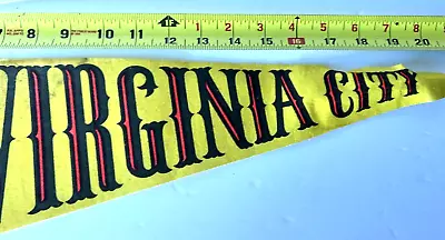Virginia City Montana Vintage Pennant - Pre-owned • $14.99