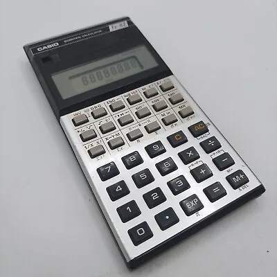 Vintage Casio Fx-82 Scientific Calculator Made In Japan - Tested Working • $14.95