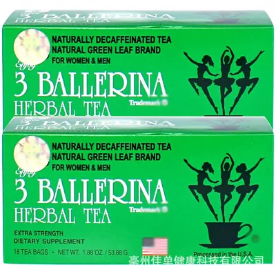 3 Ballerina Herbal Tea Slim Daughter STRENGTH Slim Tea Healthy Drink 3g *18 Bags • $12.33