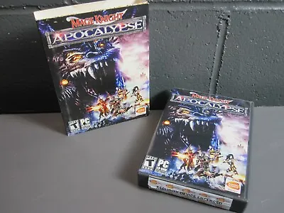 Mage Knight Apocalypse PC CD-Rom Game - Retail Box Bandai 6 CDs • $11.99