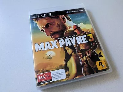 Max Payne 3 Sony PlayStation 3 PS3 Game - Complete With Manual - Very Good • $14.95