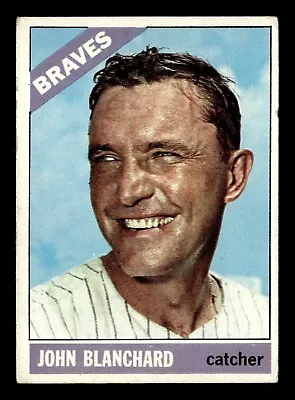 John Blanchard 1966 Topps #268 Atlanta Braves Gd-Vg • $2.75