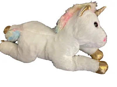 Rainbow Unicorn Toy Teddy Bear For 12 Months And Over • £9.99