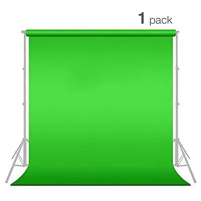 LS 10 X 10 Chromakey Green Screen Muslin Backdrop Background For Photo Studio • $25.95