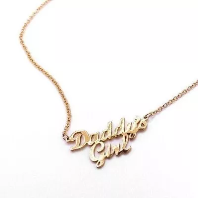 Daddys Girl Jewelry DDLG Little Slut Necklace Little Space Outfit • $11.89