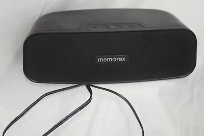 Memorex MW212 Wireless Bluetooth  Speaker Black Universal Line-In • $14.70