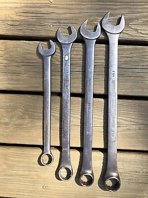 Vintage Williams/ Armstrong  Large Box  End Wrenches LOT (4) • $35