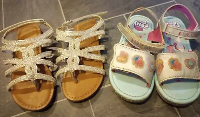 2 Wonder Nation And My Little Pony Girls Size 11 Sandals Adjustable  • $19.95