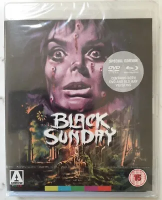 Black Sunday + I Vampiri Blu Ray + DVD OOP + BOOKLET Mario Bava Arrow Horror • £49.99