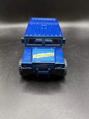 1998 Soma Survival Mighty Wheels Hummer Truck 4.5  Diecast Metal Hood Opens • $5