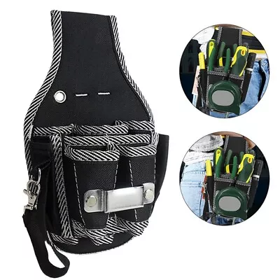 £8.68 • Buy Screwdriver Kit Holder Case Electrician Waist Pocket Tool Belt Pouch Bag Black