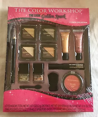 NEW The Color Workshop The Look Golden Spark 17 Piece Collection Markwins  • $12.71