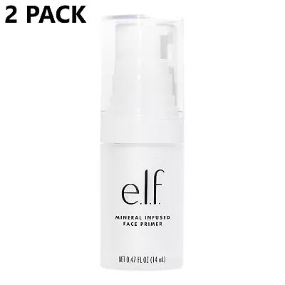 (2 Pack) E.l.f. Mineral Infused Face Primer Primer For A Smooth Foundation Base • $11.99