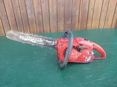 Vintage HOMELITE XL-76  Chainsaw Chain Saw With 15  Bar • $99.99